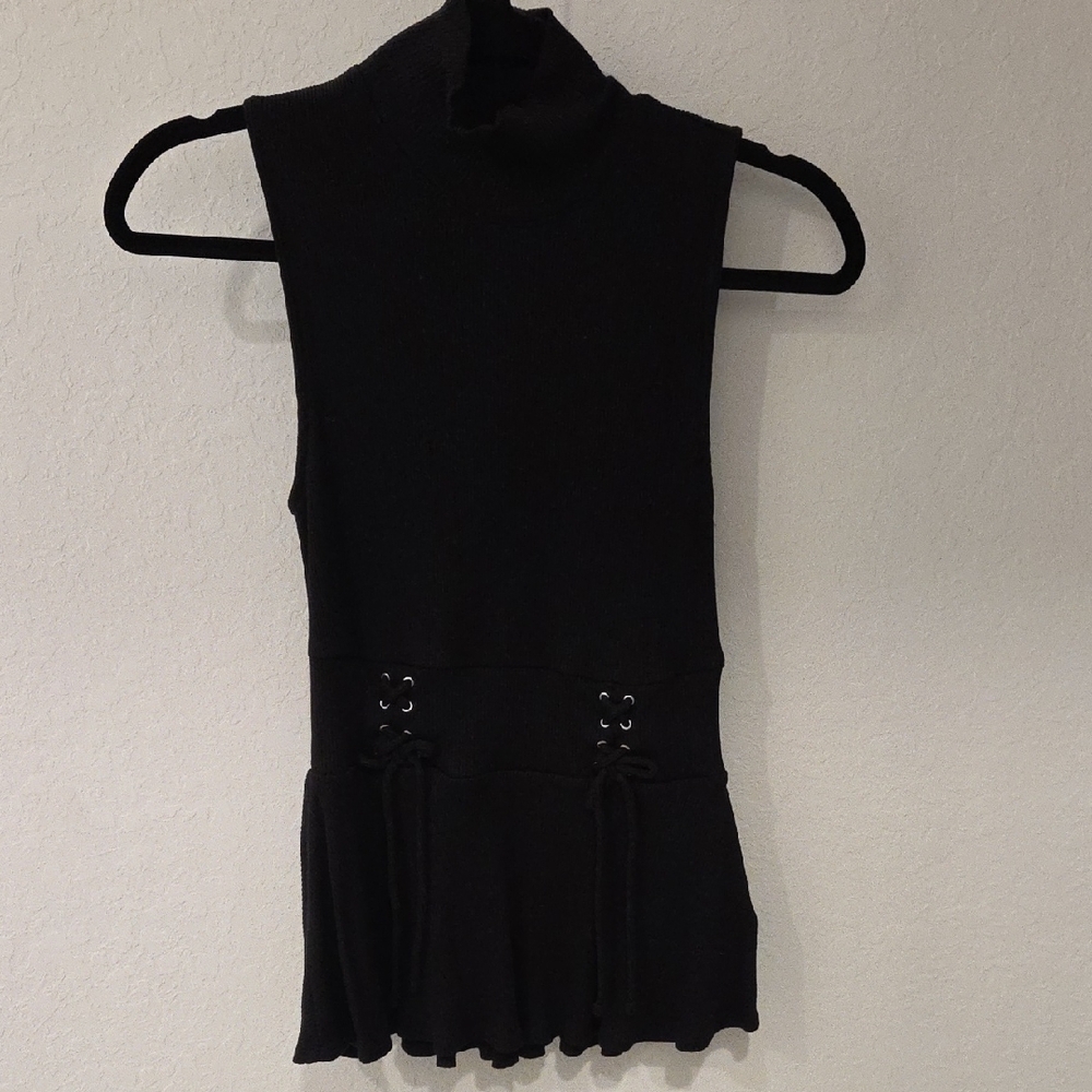 Express Black Sleeveless Tank Top